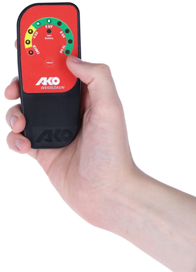 Zaunprüfer ohne Erdspieß mit LED-Anzeige