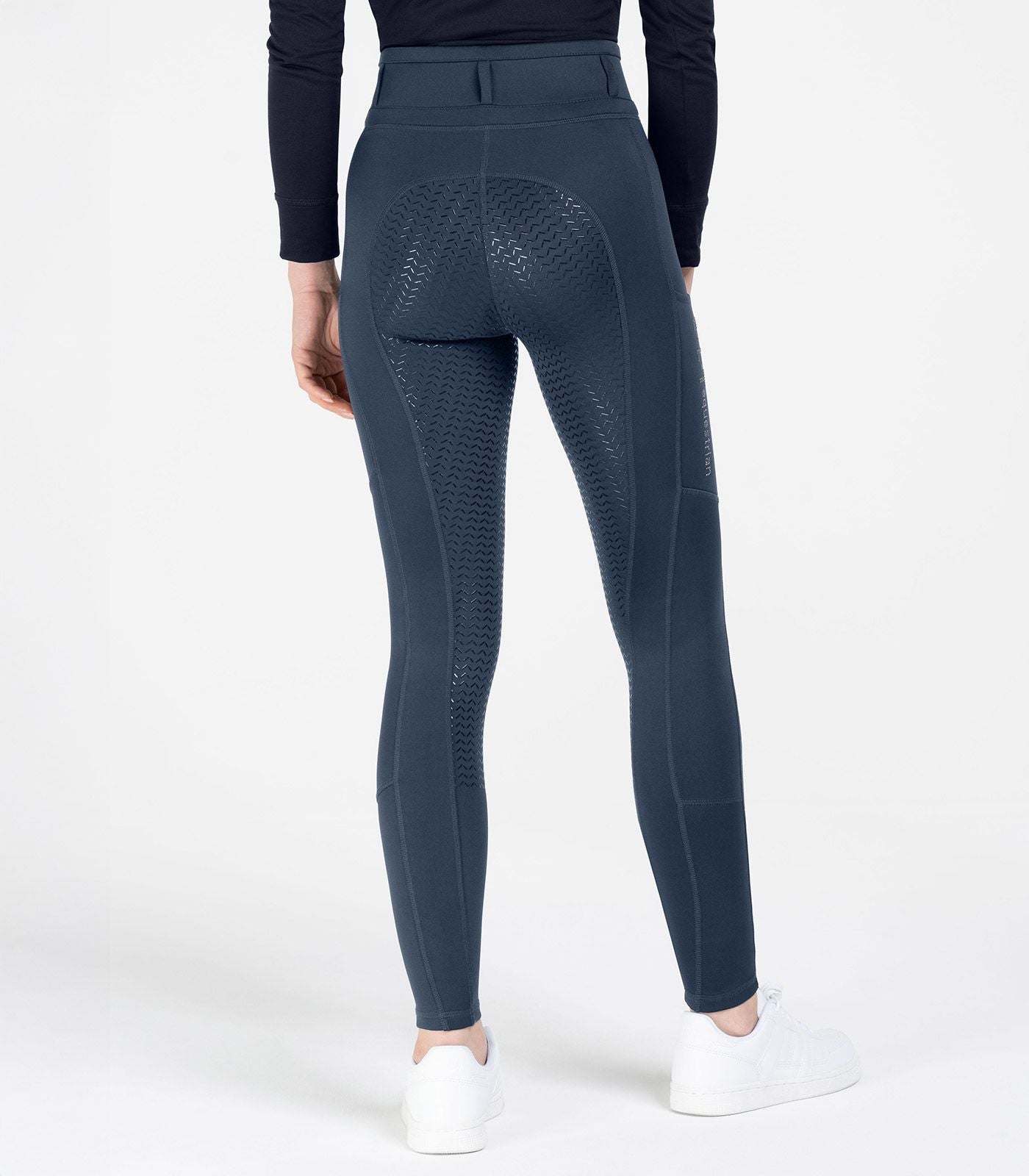 Kinder und Jugend Reitleggings Ella Glam Nachtblau