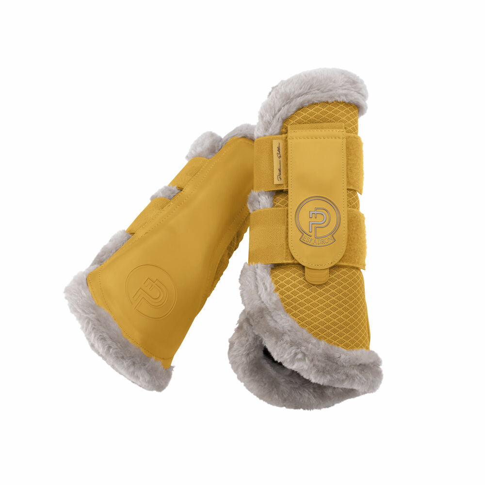 Gamaschen Mesh Faux Fur Platinum 25