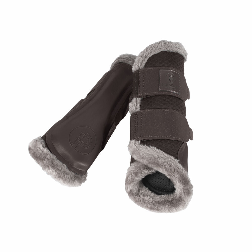 Gamaschen Mesh Faux Fur Platinum 24