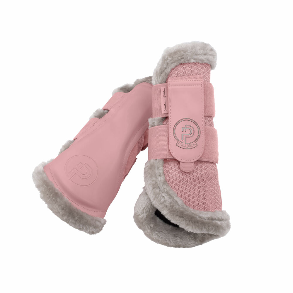 Gamaschen Mesh Faux Fur Platinum 25