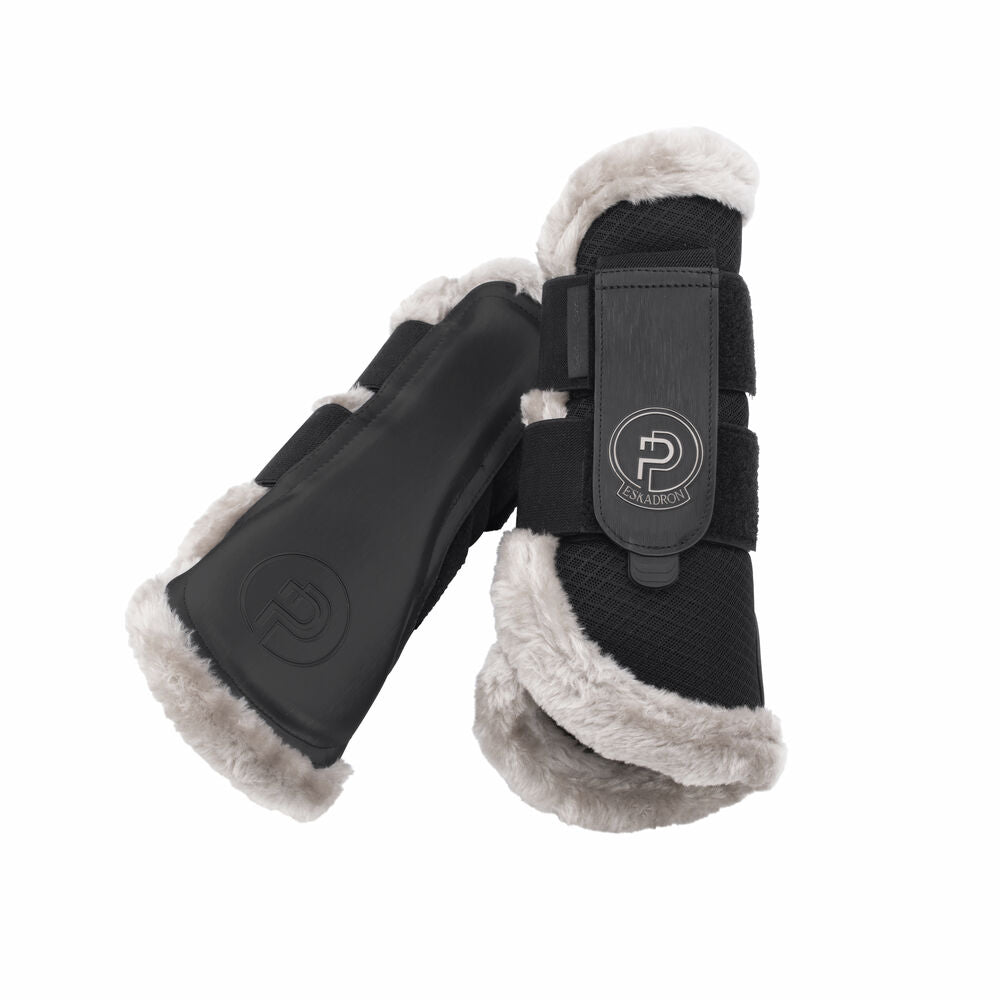 Gamaschen Mesh Faux Fur Platinum 25