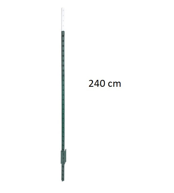 T-Pfosten Metallpfahl 240 cm hoch (10 Stück Setpreis)