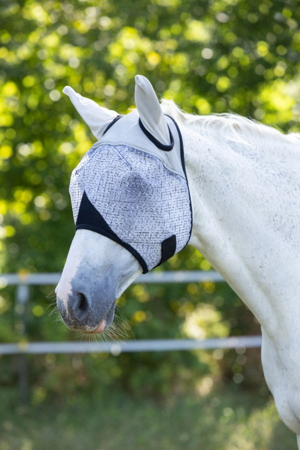 Fliegenmaske mit Ohrenschutz