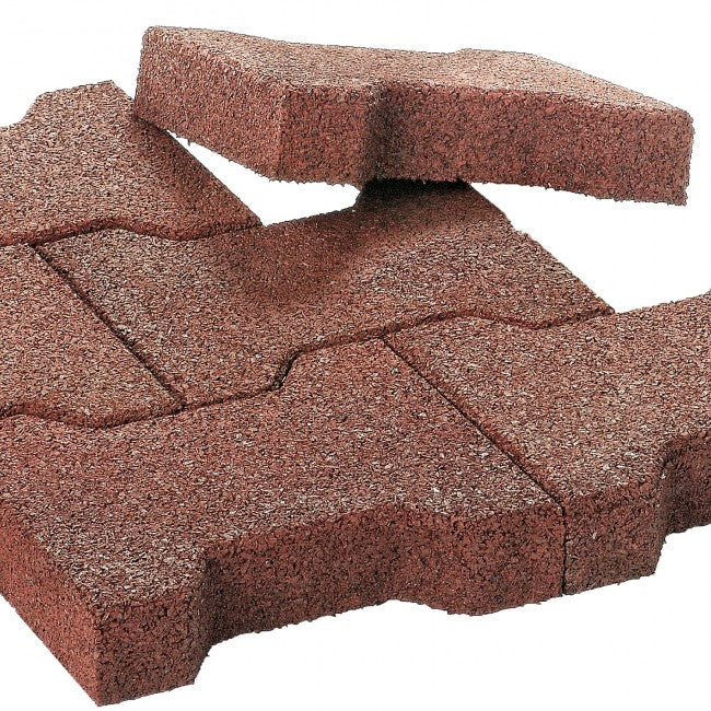 Gummipflastersteine Doppel-T 20x16x4,3 cm