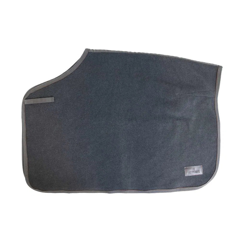 Nierendecke/ Quarter Rug heavy Fleece dark grey