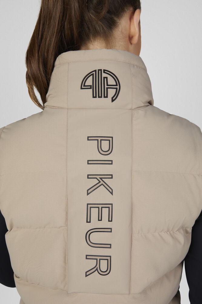 QUILTED VEST Steppweste mit Stehkragen
