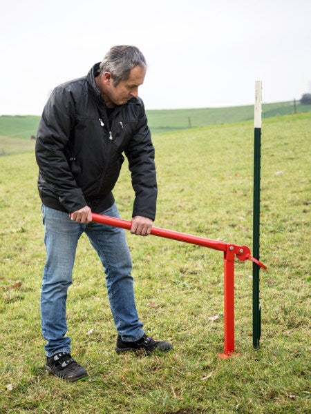 Zieher für T-Pfosten