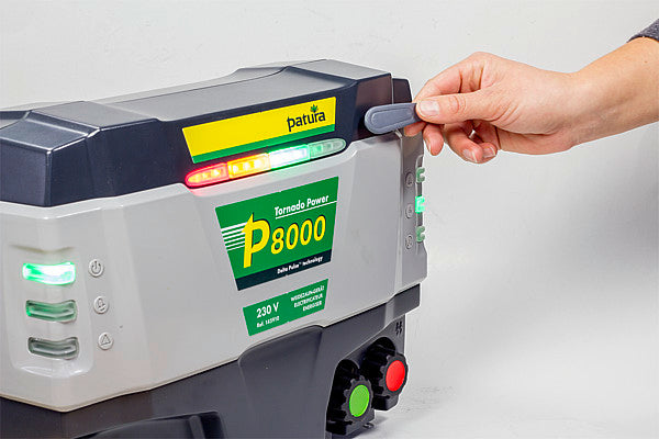 P8000 Tornado Power Weidezaun-Gerät 230V Netzgerät, 15 Joule