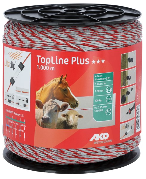 Weidezaunlitze TopLine Plus