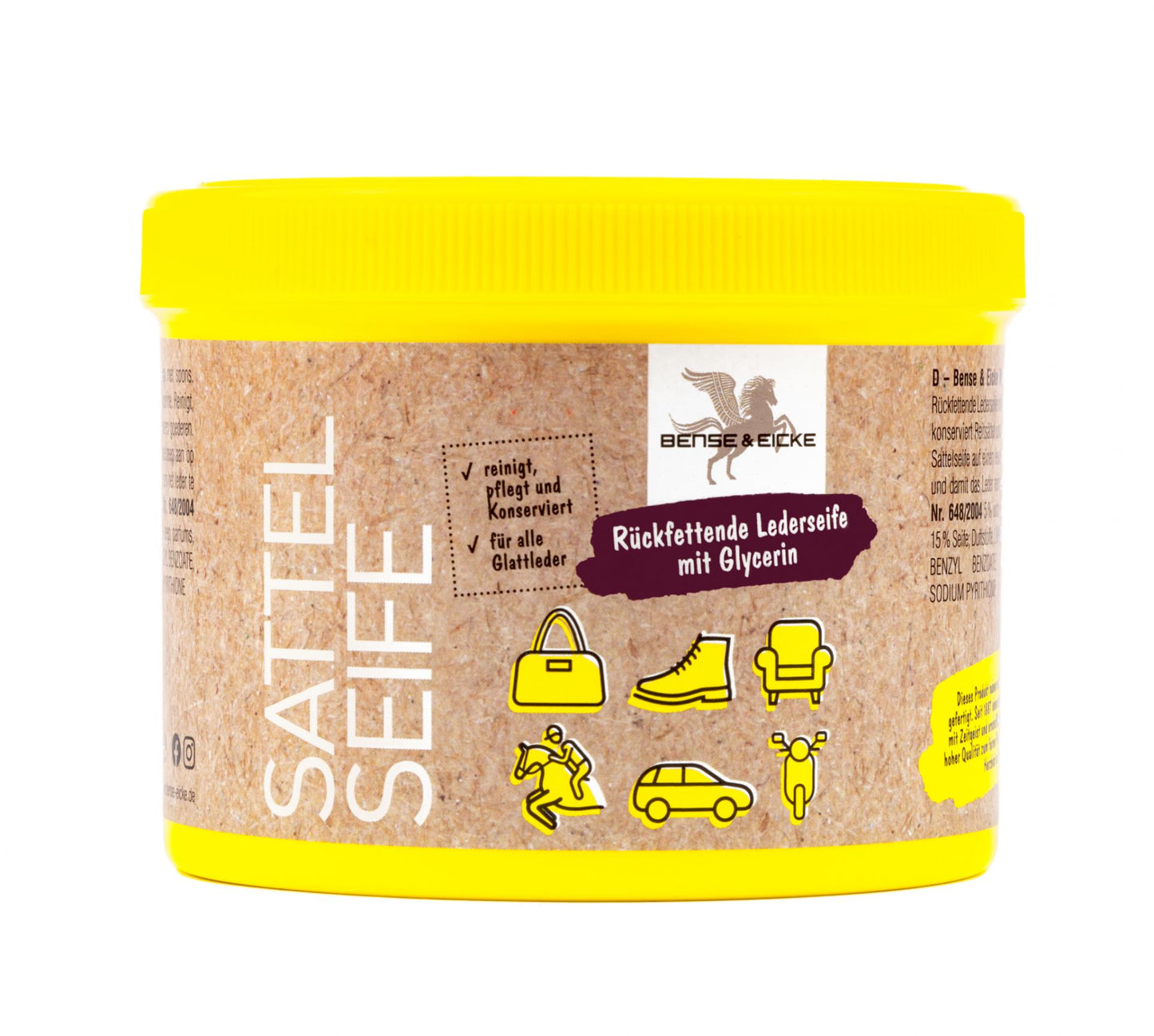 Sattelseife mit Schwann