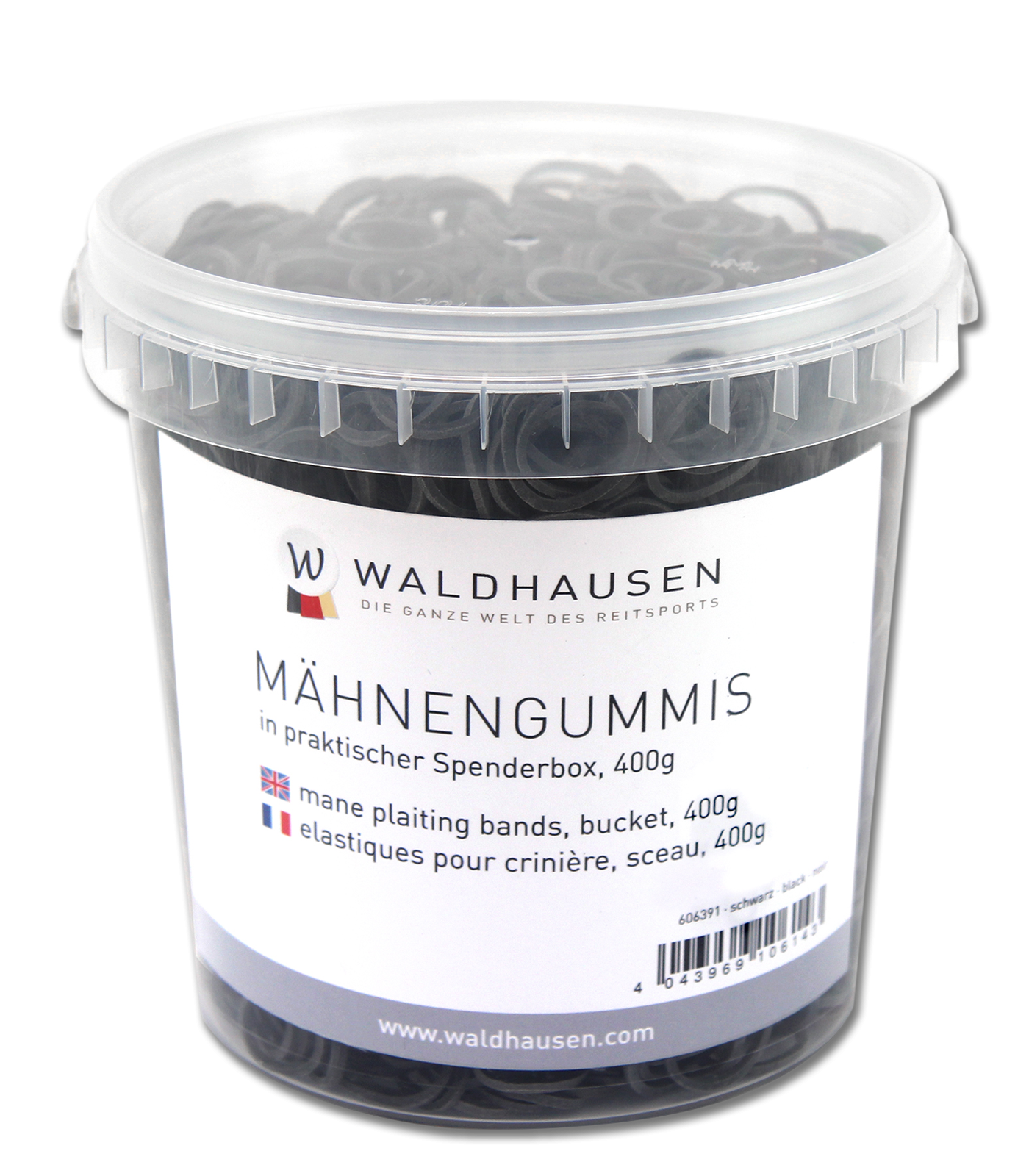 Mähnengummi im Eimer, 400 g