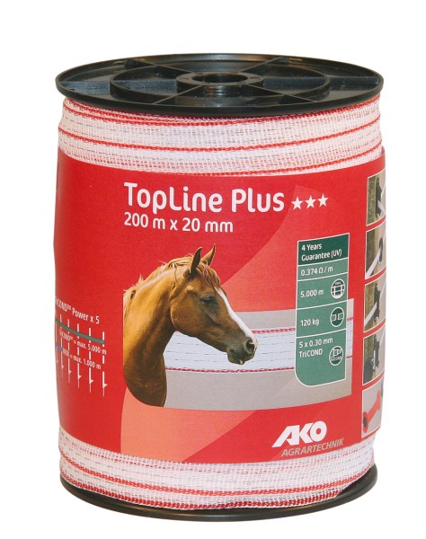 Weidezaunband TopLine Plus 20 mm