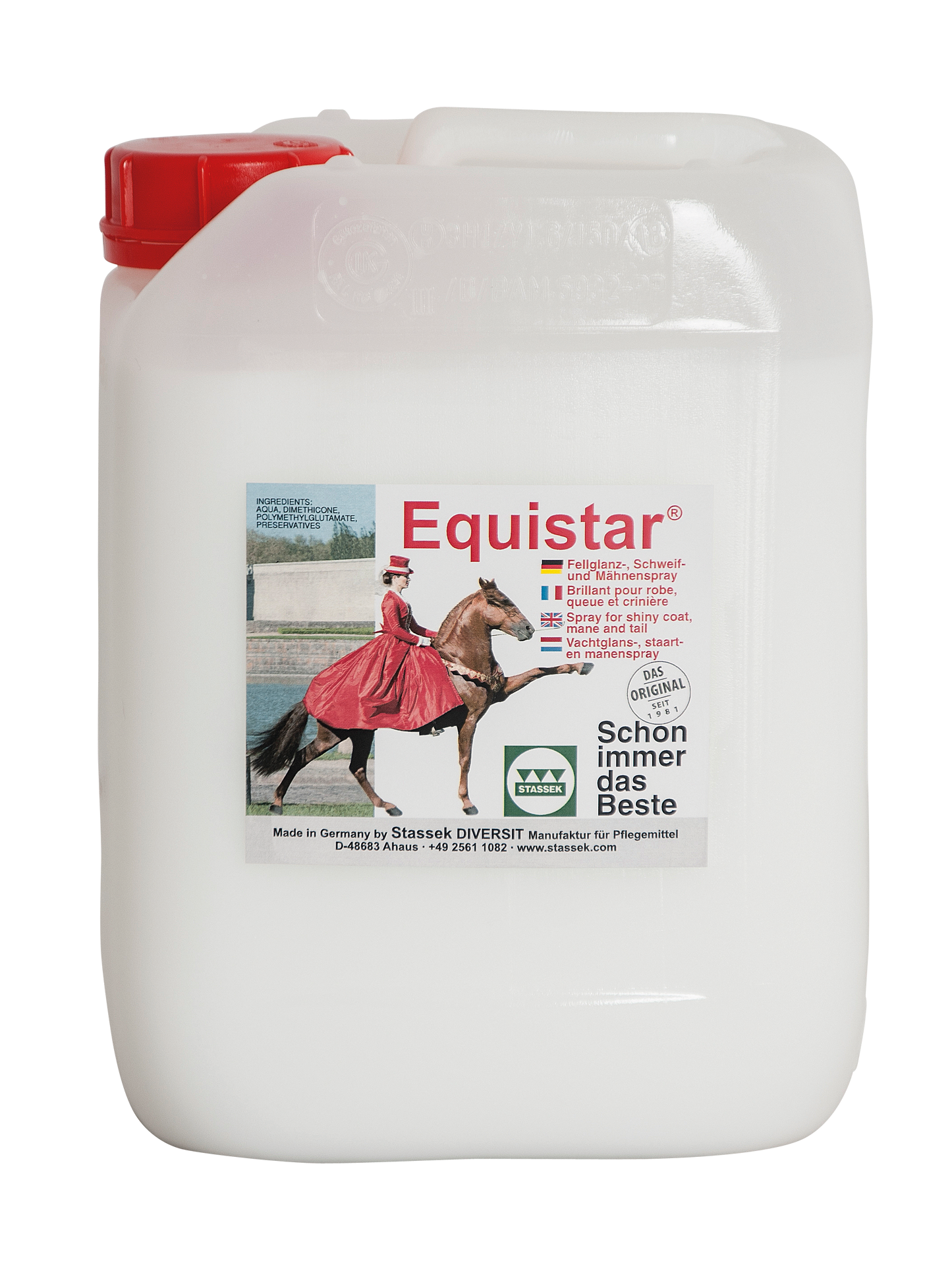 Equistar Fellglanzspray 5 Liter