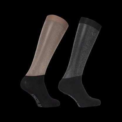 KLLea Turniersocken mit Glitzer 2er-Pack
