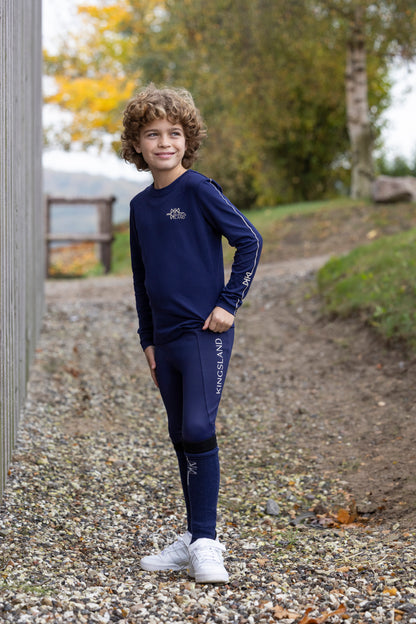 KLAlexis Reitleggins mit Full-Grip, angeraut, F-Tec4 für Junioren