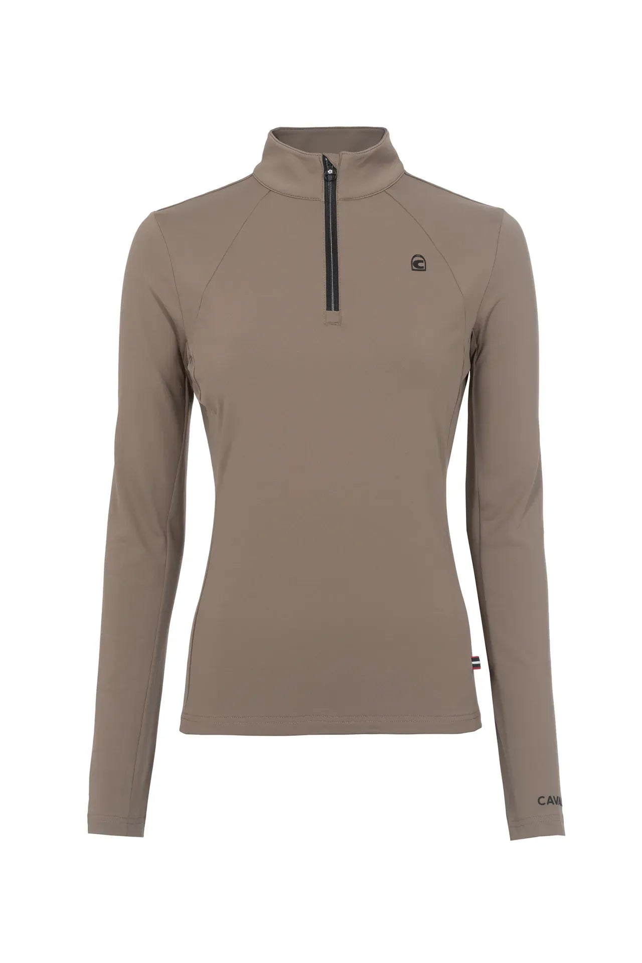 Halfzip Langarmshirt CAVALBRIA