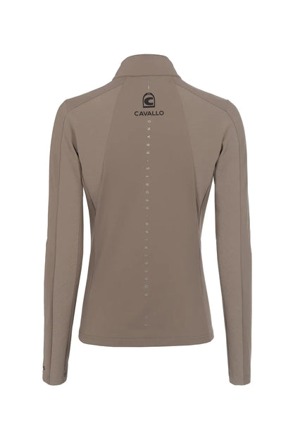 Halfzip Langarmshirt CAVALBRIA