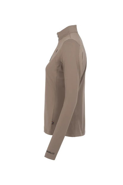 Halfzip Langarmshirt CAVALBRIA