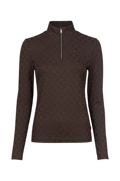 Halfzip Langarmshirt CAVALDARSHA