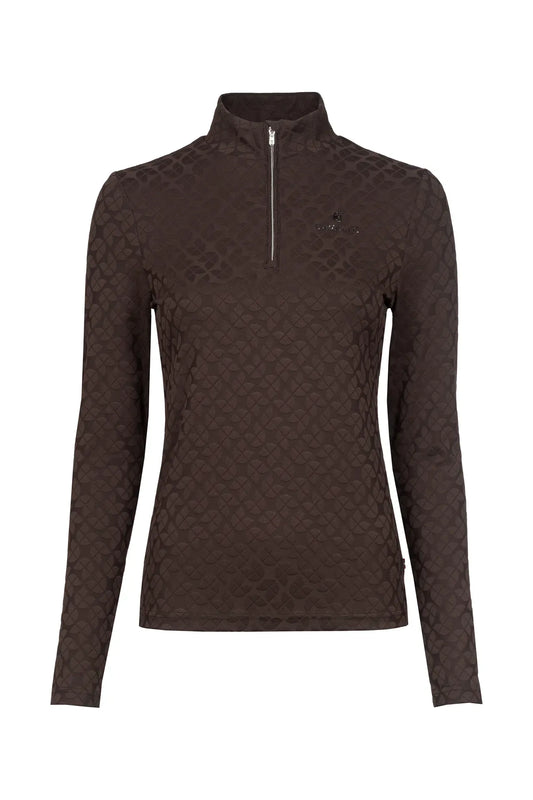 Halfzip Langarmshirt CAVALDARSHA