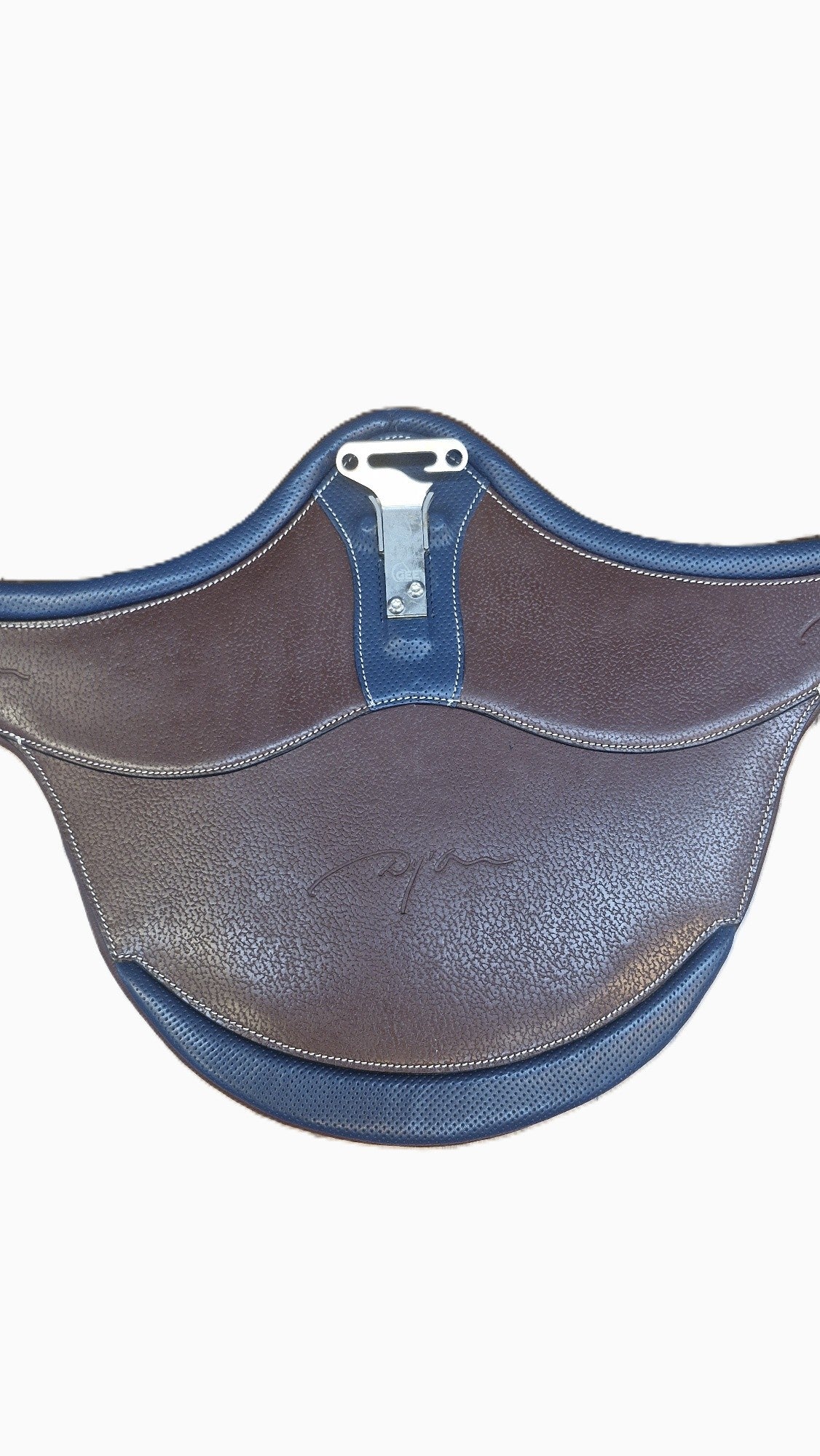 Stollenschutzgurt Click and Ride GEE aus Leder der Marke Dyon