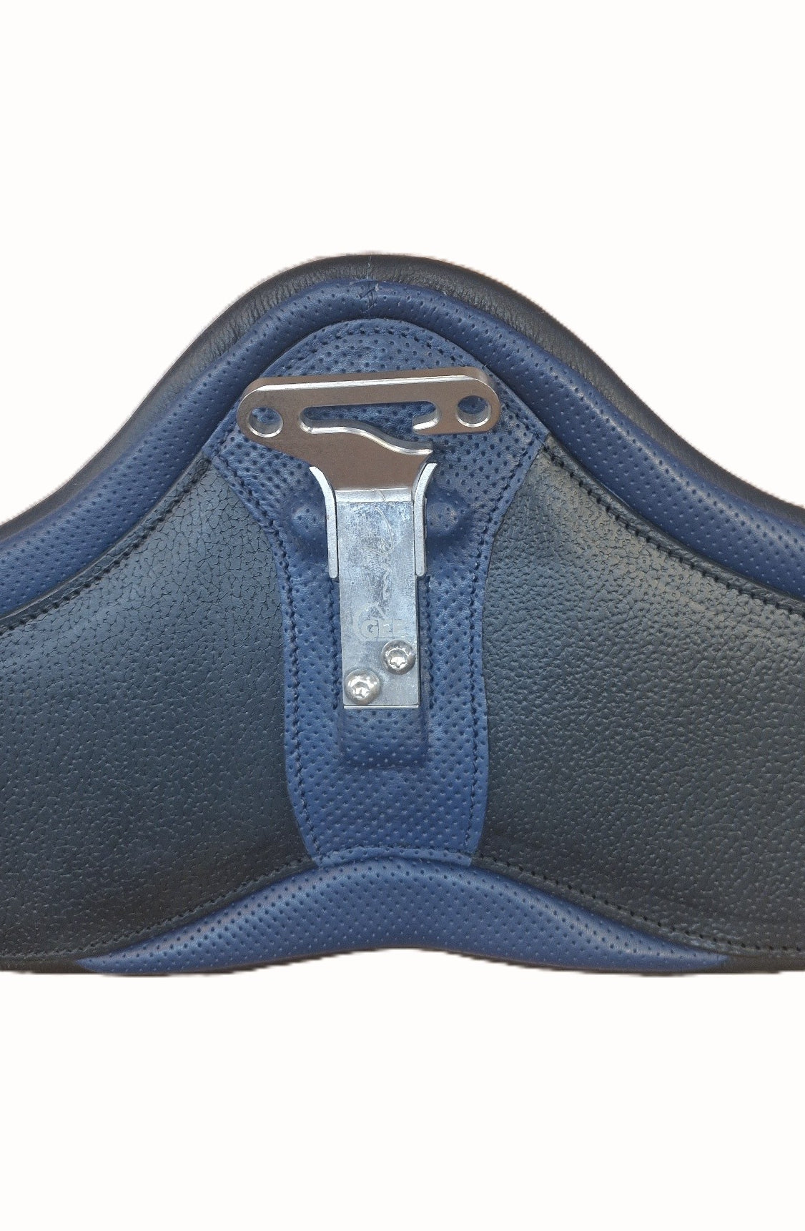 Anatomischer Leder Sattelgurt Dyon mit Click and Ride