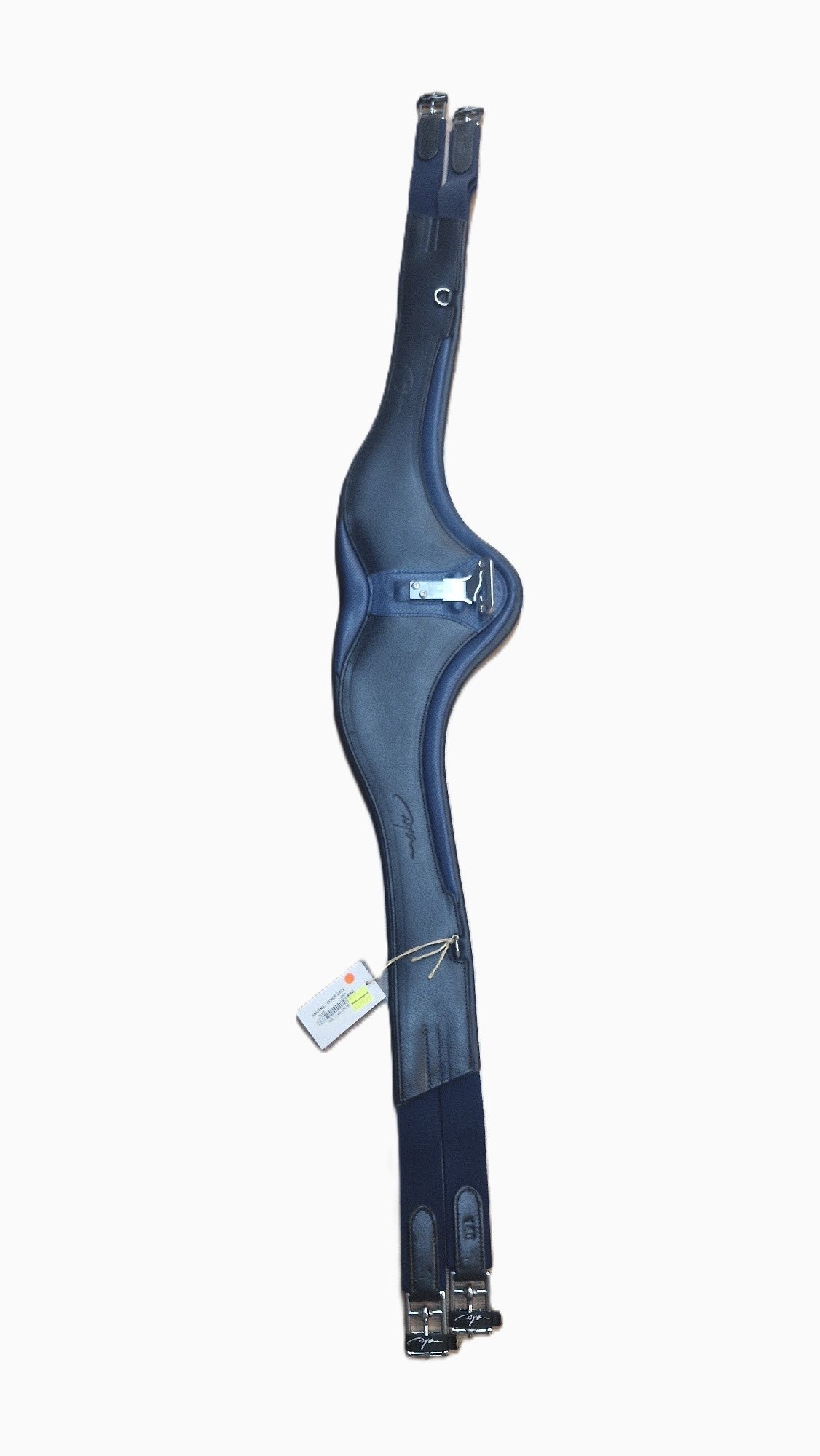 Anatomischer Leder Sattelgurt Dyon mit Click and Ride