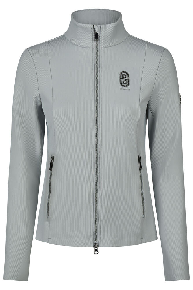 RIPPEDFLEECE JACKET Funktionsjacke mit Stehkragen