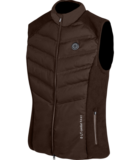 Heizweste E·L·T Comfort Heat espresso