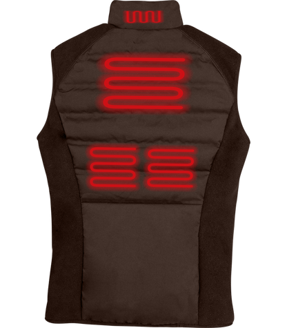 Heizweste E·L·T Comfort Heat espresso