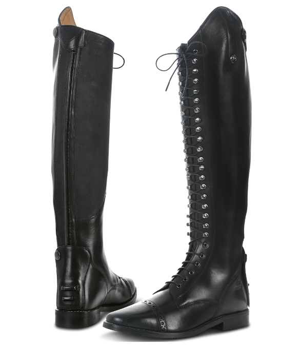 Reitstiefel Laval zum schnüren und hinten mit Reißverschluss