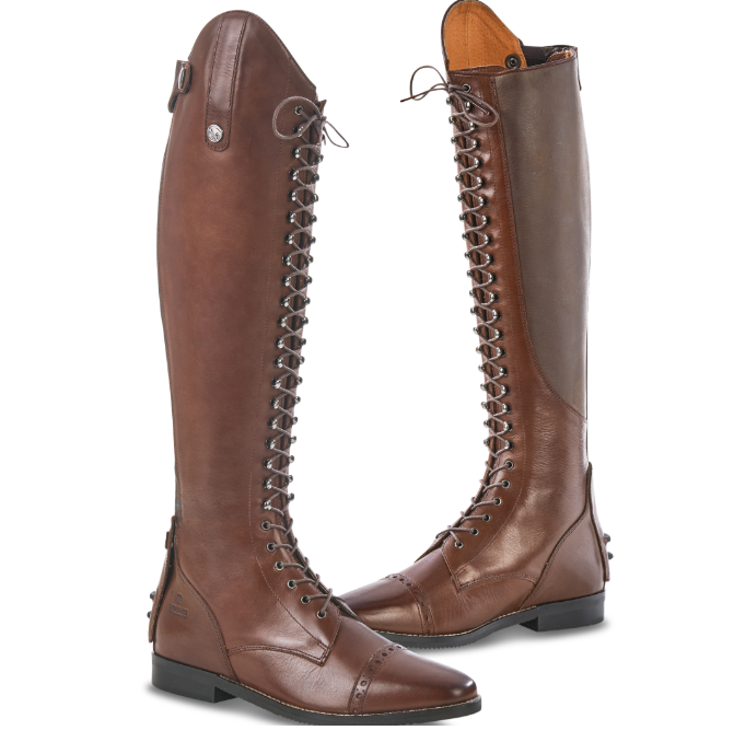 Reitstiefel Laval zum schnüren und hinten mit Reißverschluss
