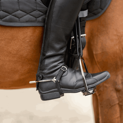 Speroni Da Equitazione HKM Space 20mm | Acciaio Inox Oro Rosa, Per Equitazione Di Precisione - Foto 7